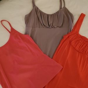 Bundle of INC  camisoles.